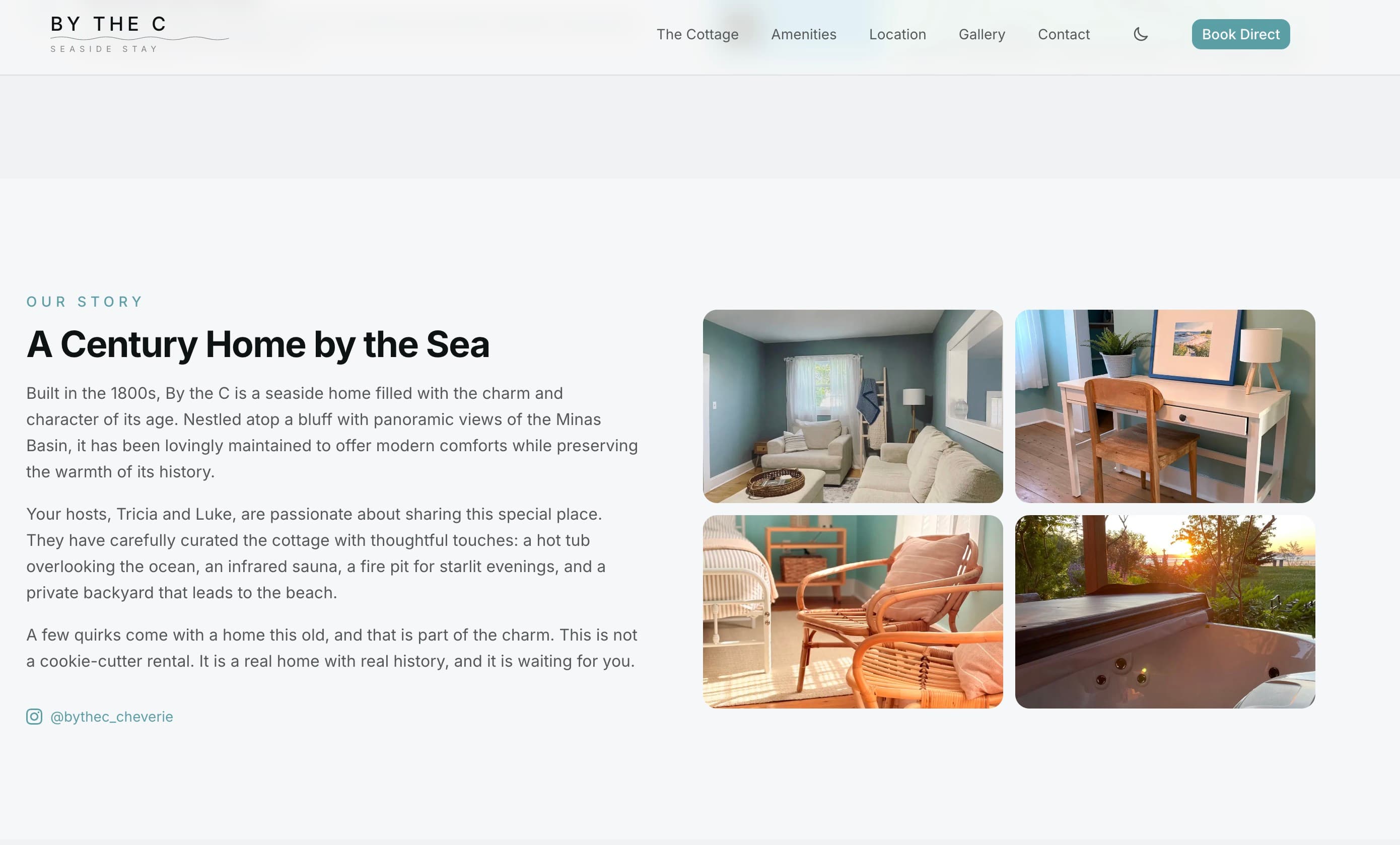 By the C — seaside cottage